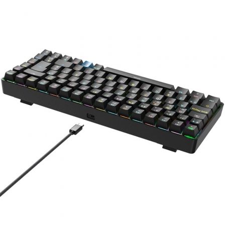Hiditec GM1K Teclado Gaming Mecánico Inalámbrico 75% Gateron Red Hiditec GM1K Teclado Gaming Mecánico Inalámbrico 75% Gateron Red